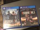 Игры на Sony PS4 resident evil 2-3 объявление продам