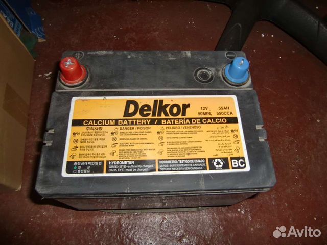 Аккумулятор delkor 55