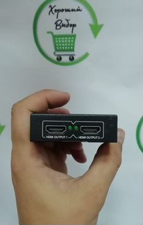 Разветвитель hdmi 1 на 2 Splitter