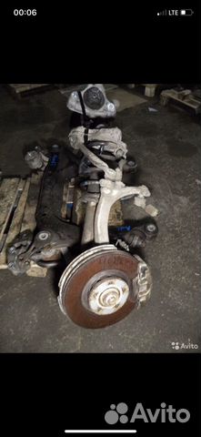 Кулак поворотный левый Ауди а4