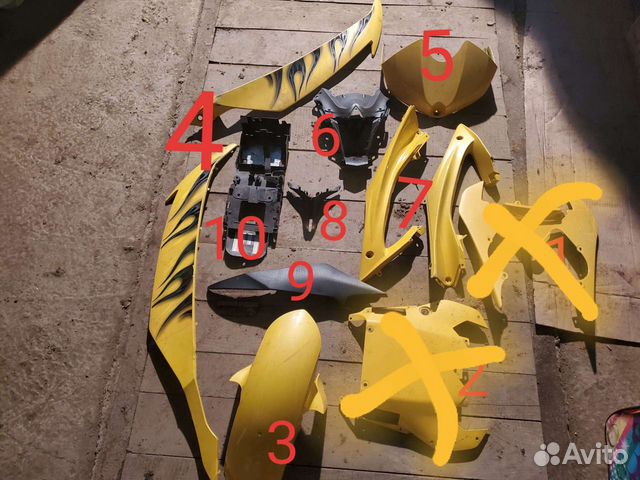 Разбор мотоцикла Yamaha YZF R6 от 06 года