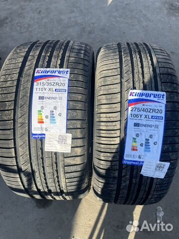Kinforest KF-550 275/40 R20 и 315/35 R20