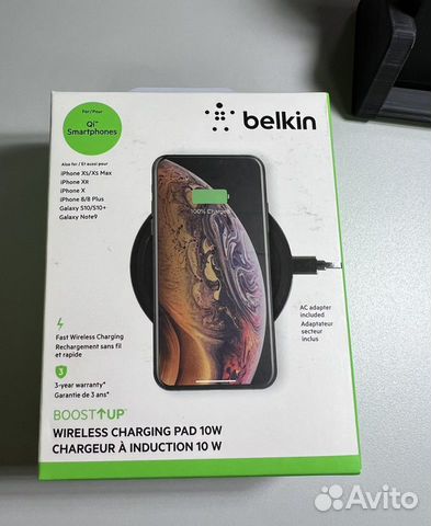 Беспроводная зарядка Belkin Boost Up 10W