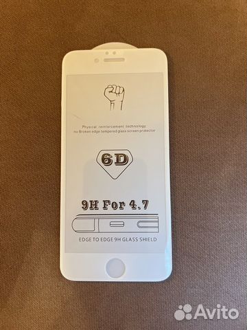 Защитное стекло на iPhone 6S