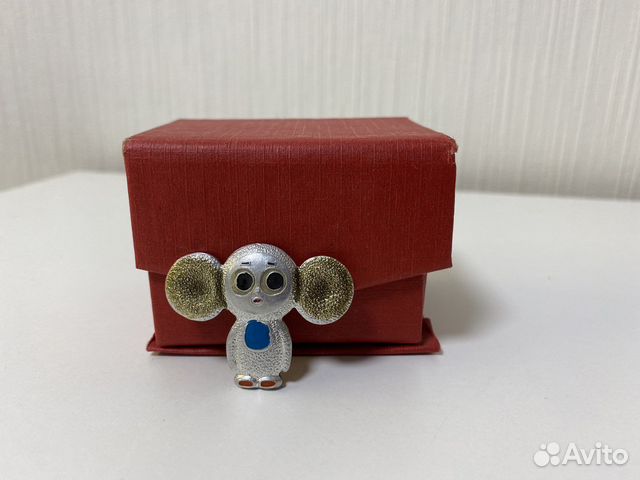 Чебурашка значок СССР