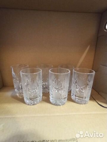 Рюмки хрусталь Югославия 70-80 г