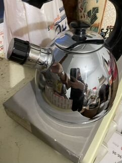 Чайник со свистком новый