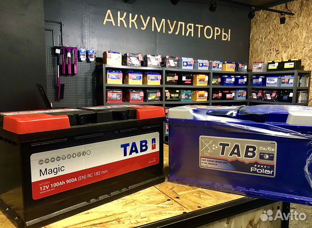 Аккумуляторы Tab 100Ah Европейский корпус