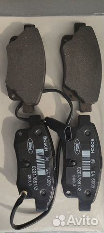 Тормозные колодки задние Ford Transit 06