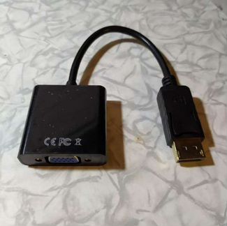Адаптер с VGA на hdmi и c DP, DVI, hdmi на VGA RCA
