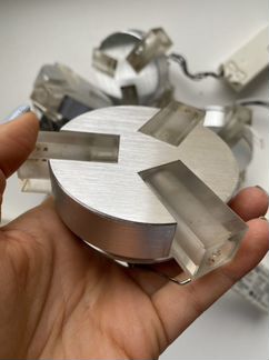 Светильник потолочный встраиваемый на три лампочки