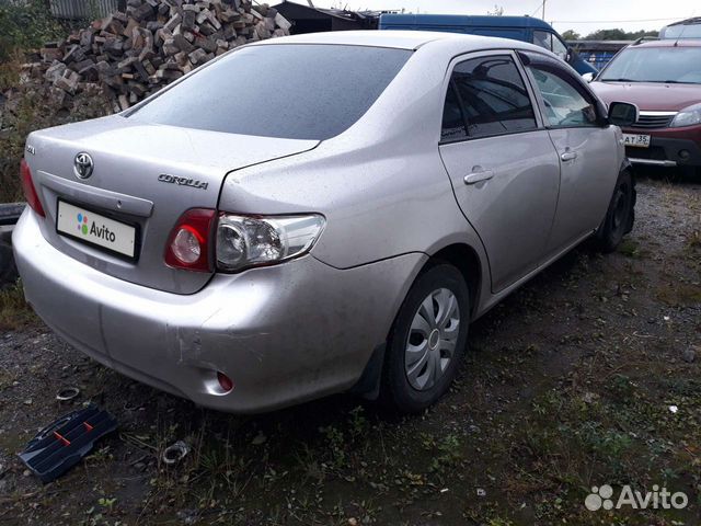 Toyota Corolla 1.4 МТ, 2008, битый, 266 000 км