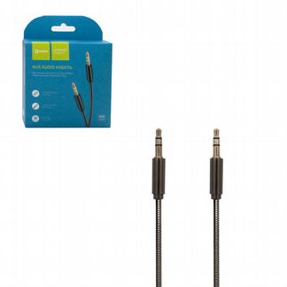 Аудиокабель AUX, металлическая оплетка DRM-AX9-01