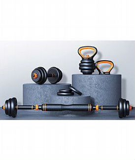 Гантели разборные, набор 10 15 20 25 50 кг, штанга