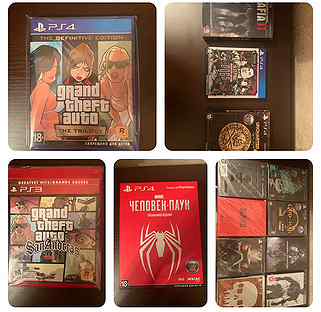 Игры PS2/PS3/PS4 из личной коллекции