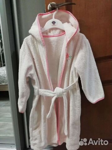 Халат махровый девочке Отл. сост. Р110-122