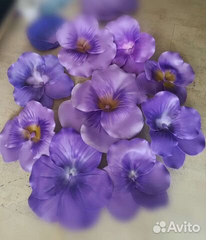 Декор большие цветы