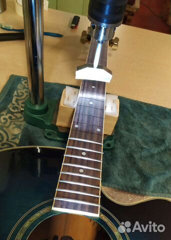 Установка, шлифовка ладов на гитаре