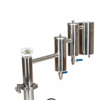 Самогонный аппарат с двумя сухопарниками 22 литра