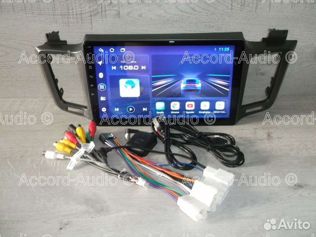 Магнитола 2DIN Toyota RAV4 Android GPS WiFi