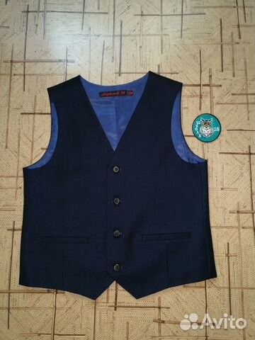 Новая жилетка для формы школы №18 на рост 136