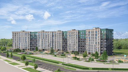 3-к. квартира, 95,6 м², 1/9 эт.