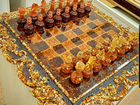 Янтарные шахматы/нарды/домино/Прекрасный подарок