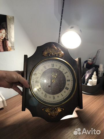 Часы настольные молния СССР