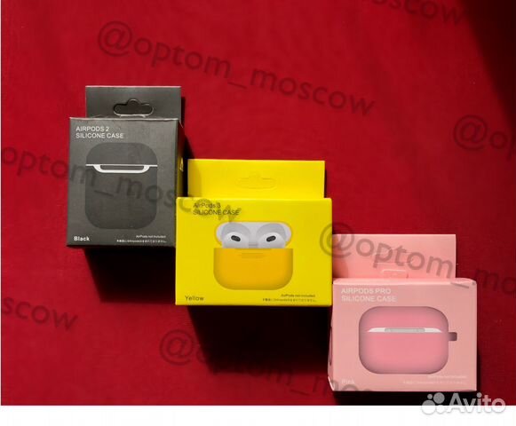 Чехол для AirPods 2 3 pro pro 2 оптом аирподс