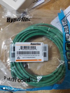 Кабель для интернета патч-корд Hyperline