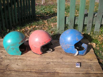 Каски строительные СССР мотошлем СССР ретро шлем