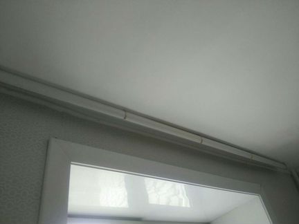 Карниз алюминиевый двухрядный 2 метра