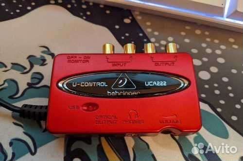 Звуковая карта behringer uca222