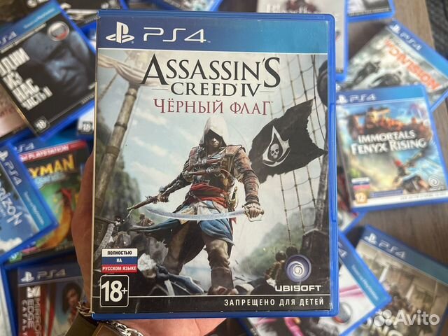 Диск Assassin's Creed IV Черный флаг PS4