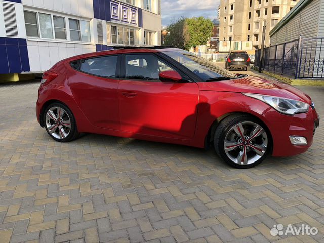 Hyundai Veloster 1.6 AT, 2012, битый, 142 000 км