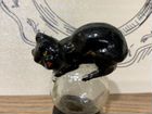 Флакон от духов Флора Чёрный кот