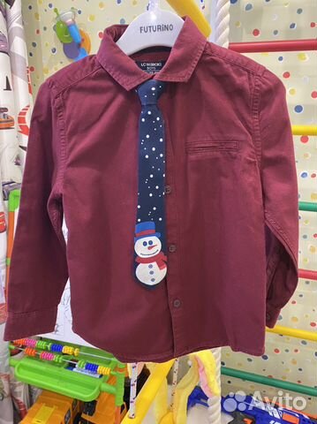 Рубашка новогодняя