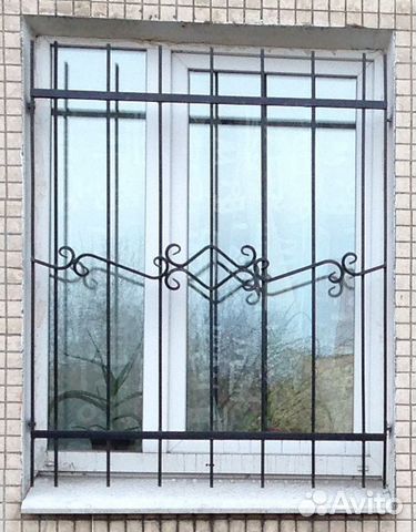 Решетки на окна эконом-вариант N 165