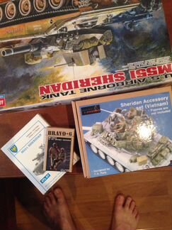1:35 Mm551 Sheridan суперкомплект, см видео