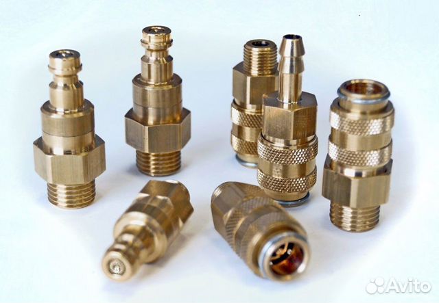 Быстросъёмы для пневмоинструмента Россвик, Huberth