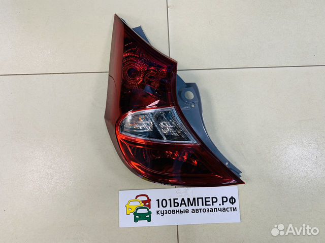 Фонарь задний Hyundai Solaris 10-17г хэтчбэк