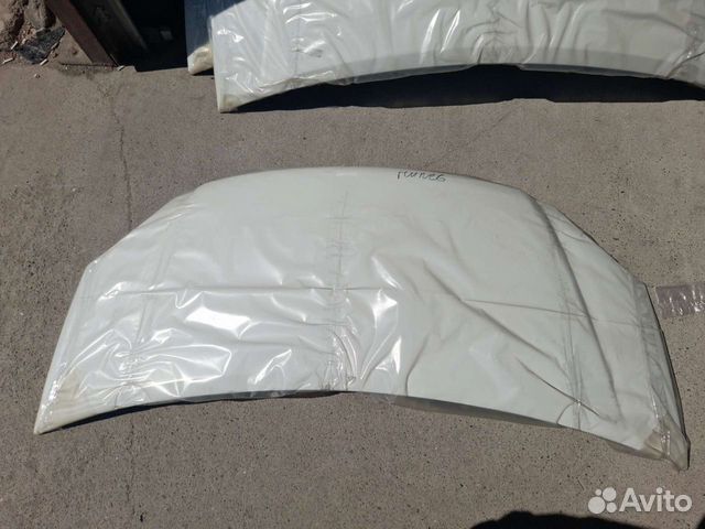 Пластмассовый капот на газель