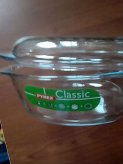 Кастрюля жаропрочное стекло 2 л