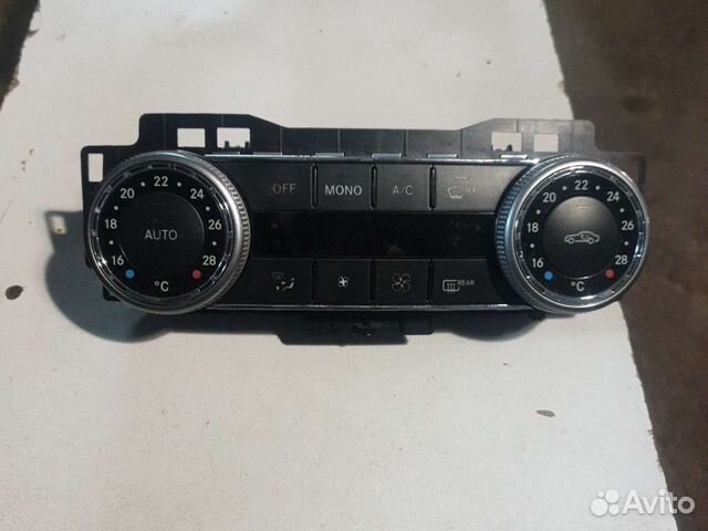 Блок управления печкой мерседес w204