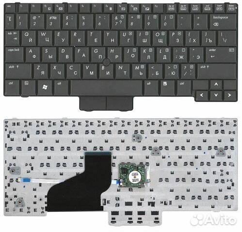 Клавиатура для HP EliteBook 2530P черная