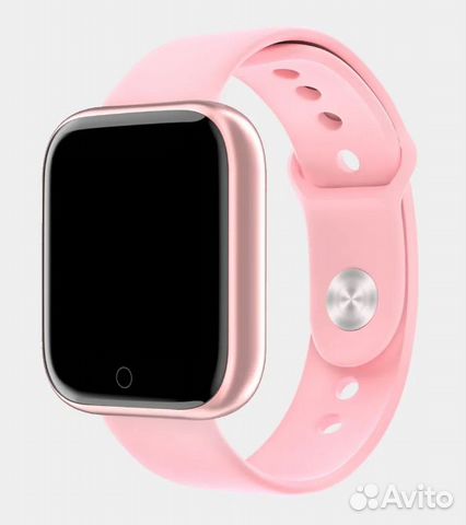 Умные часы/фитнес браслет Y68 розовый