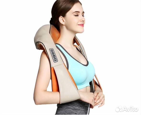 Массажер для спины шеи тела ; Подушка массажная