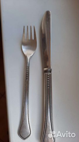 Вилки и ножи мельхиор