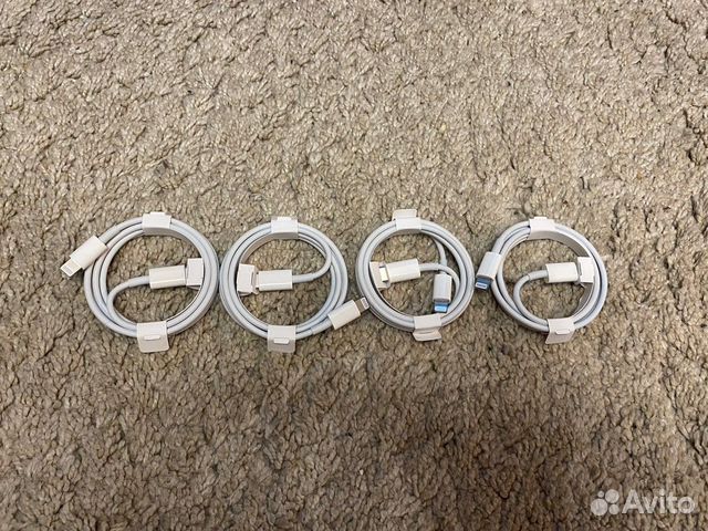 Кабель для зарядки apple lightning USB-C 1 m