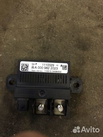 Mercedes реле аккумулятора a0009822023